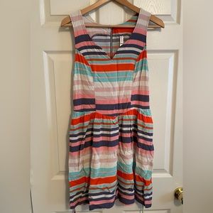 Xhilaration Vibrant multicolor sleeveless dress